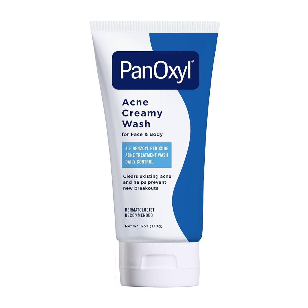 Panoxyl 4% Benzoyl Peroxide Acne Creamy Wash - 170gm - Bloom Pharmacy
