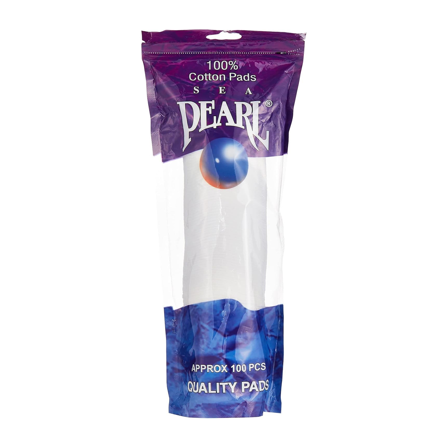 Pearl Sea Pearl Cotton Pads - 100 Pcs - Bloom Pharmacy