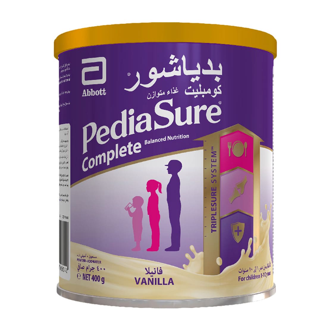 Pediasure Complete Vanilla Milk - 400gm - Bloom Pharmacy