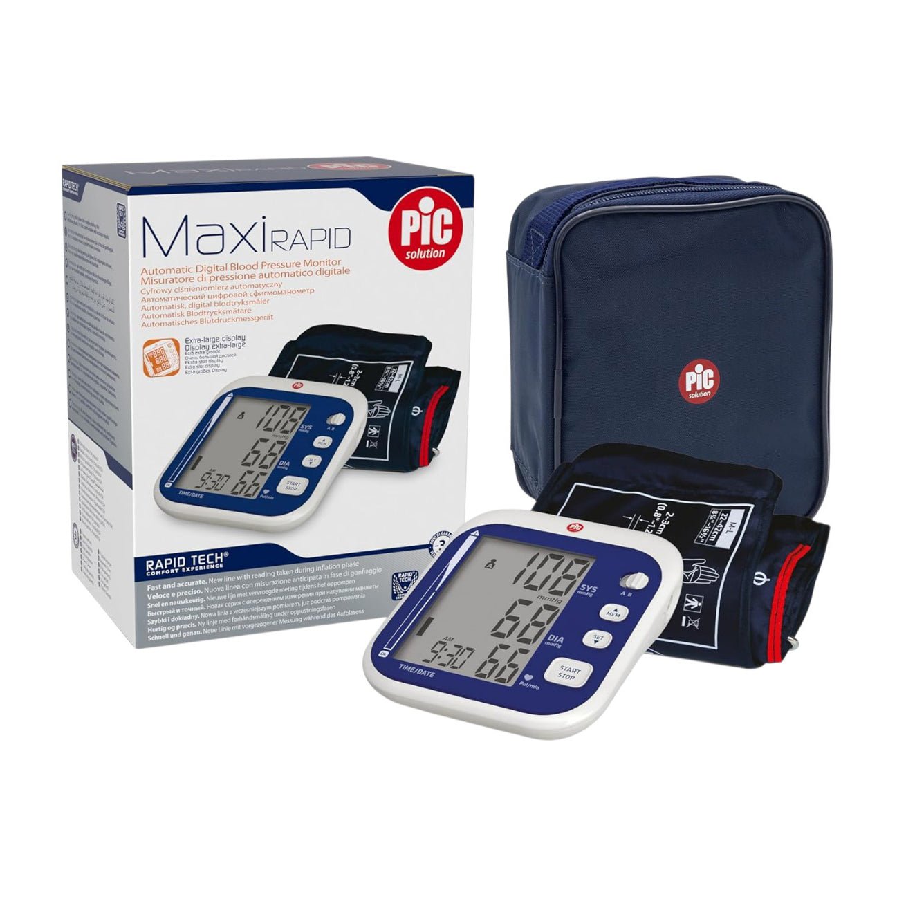 Pic Maxi Rapid Automatic Digital Blood Pressure Monitor - Bloom Pharmacy