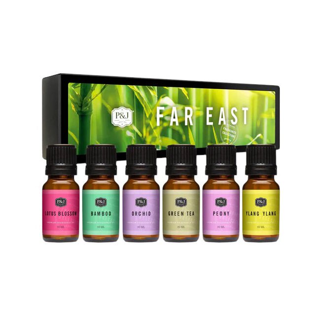 P&J Trading Far East 6 Premium Fragrance Oil Set - 6 X 10ml - Bloom Pharmacy