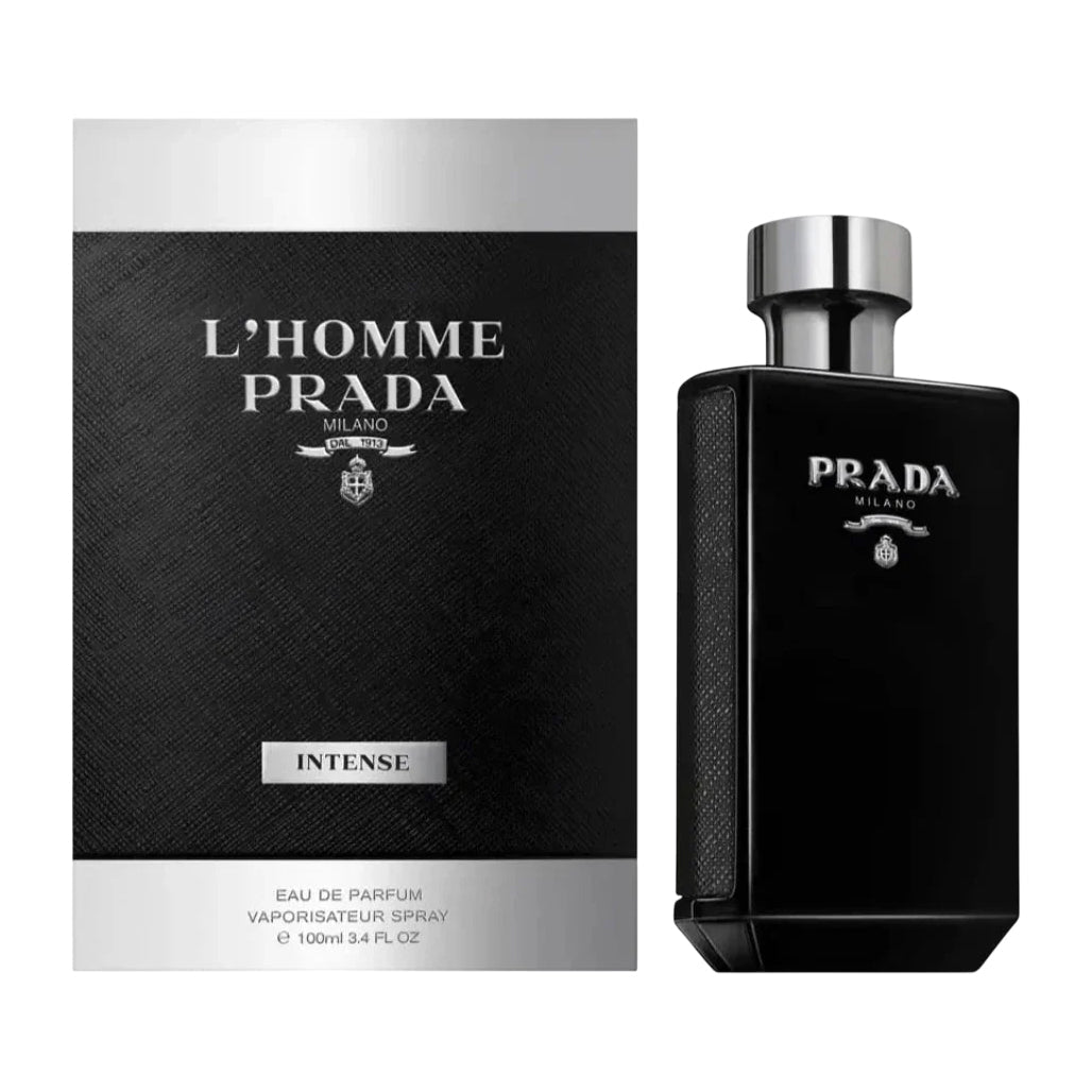 Prada L'homme Intense EDP For Men – 100ml - Bloom Pharmacy