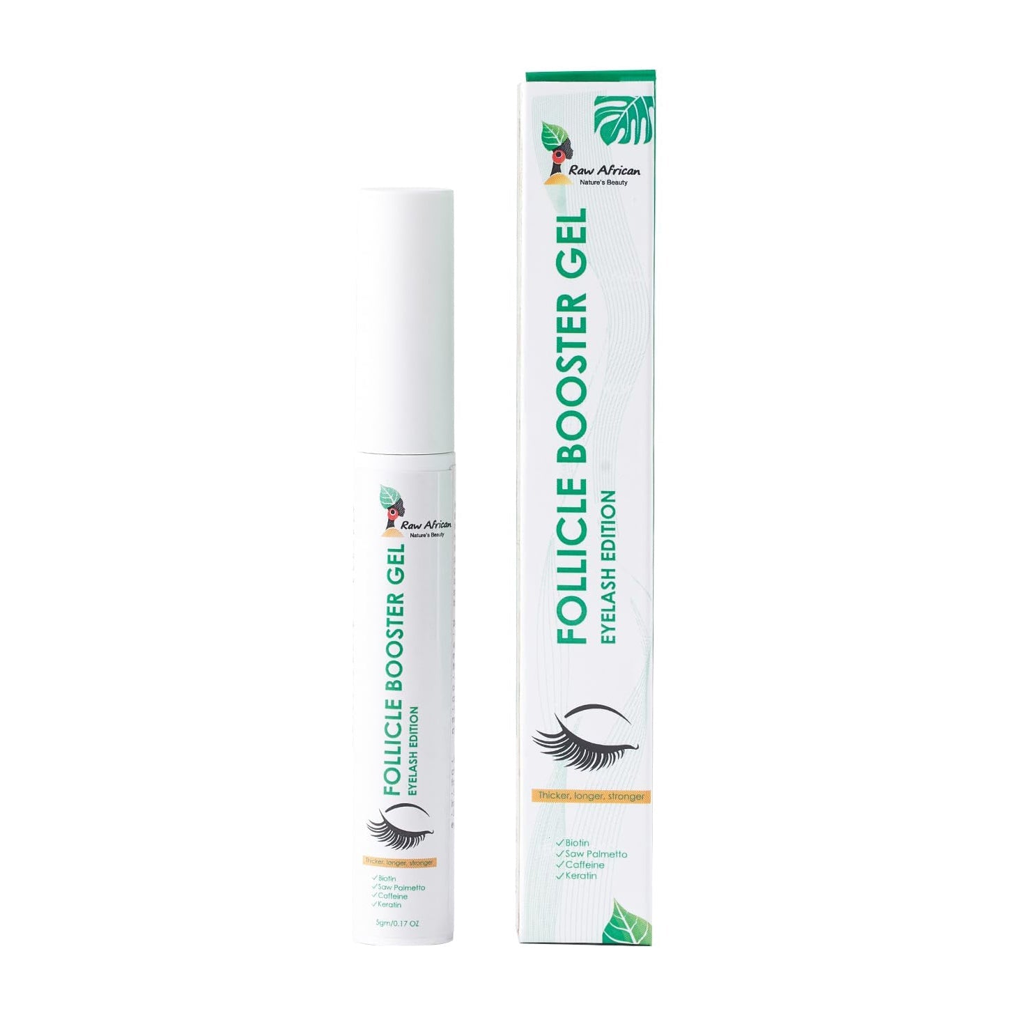 Raw African Follicle Booster Eyelash Gel - Bloom Pharmacy