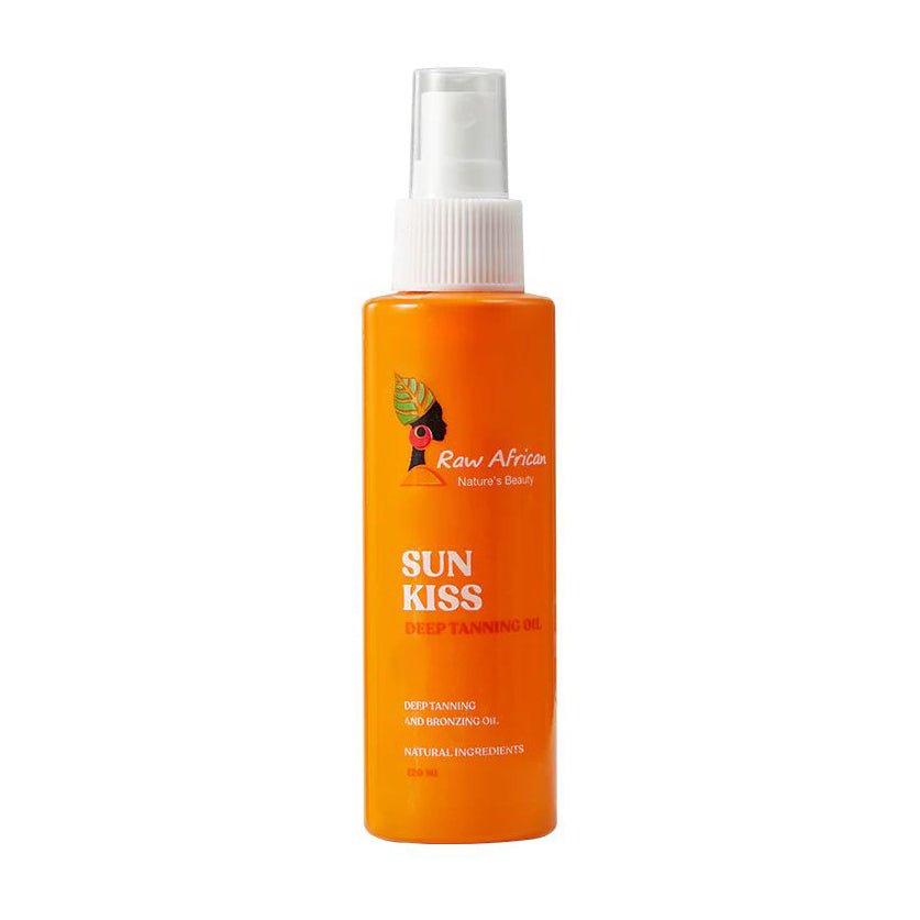 Raw African Sun Kiss Deep Tanning Oil – 120ml - Bloom Pharmacy