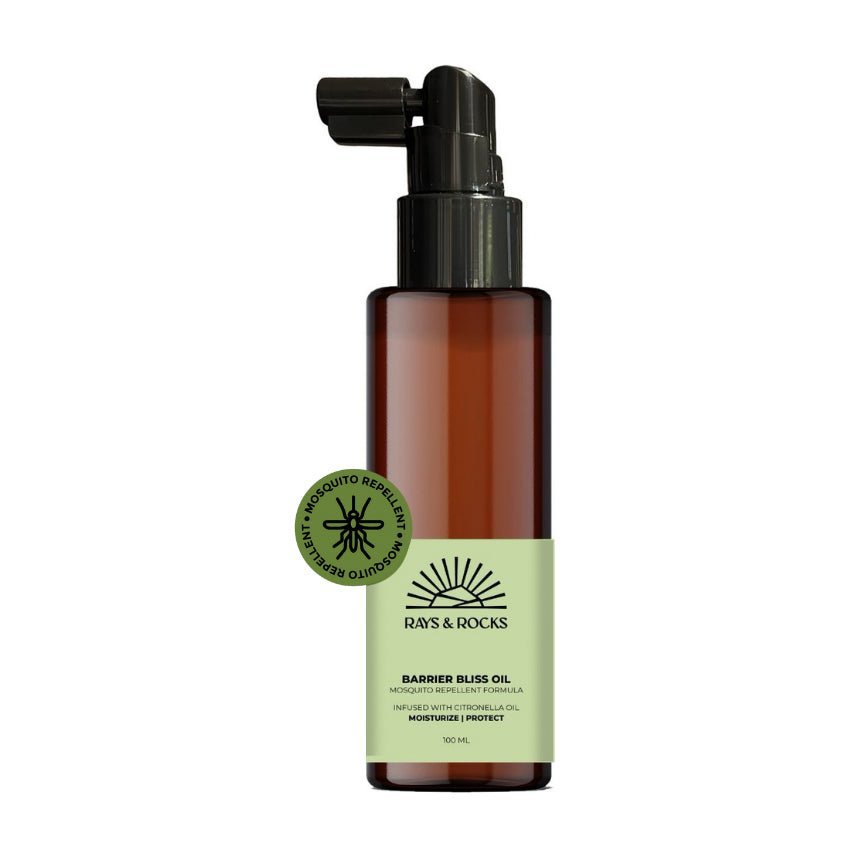 Rays & Rocks Mosquito Barrier Bliss Repellent Oil Spray - 100ml - Bloom Pharmacy