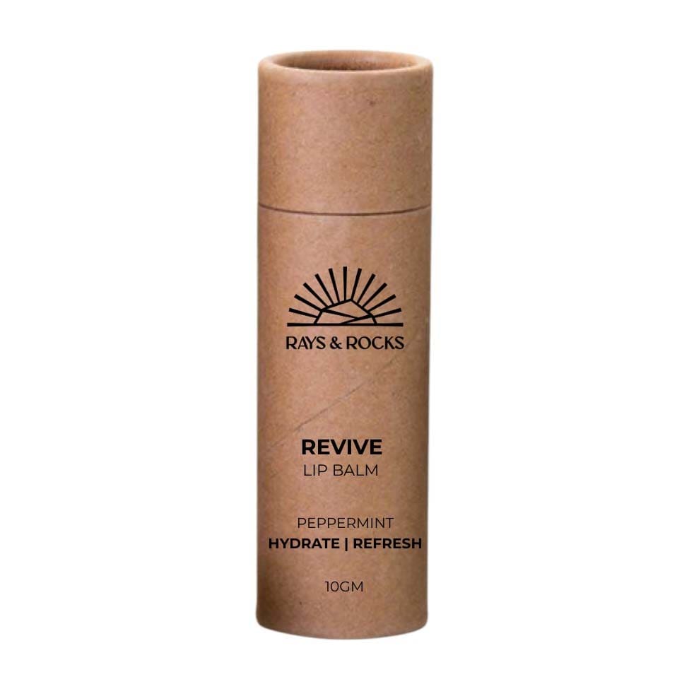 Rays & Rocks Revive Peppermint Lip Balm - 10gm - Bloom Pharmacy