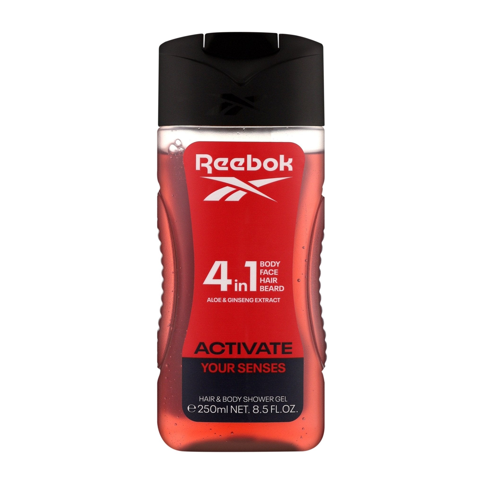 Reebok Activate Your Senses 4 In 1 Hair & Body Shower Gel - 250ml - Bloom Pharmacy