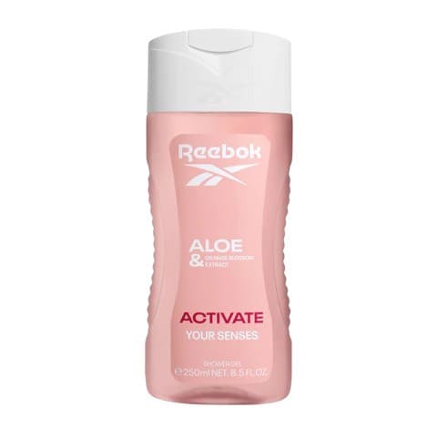 Reebok Activate Your Senses Aloe & Orange Blossom Extract Shower Gel - 250ml - Bloom Pharmacy