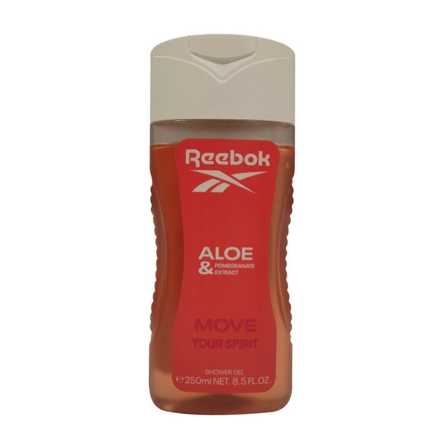 Reebok Move Your Spirit Aloe & Pomegranate Extract Shower Gel - 250ml - Bloom Pharmacy