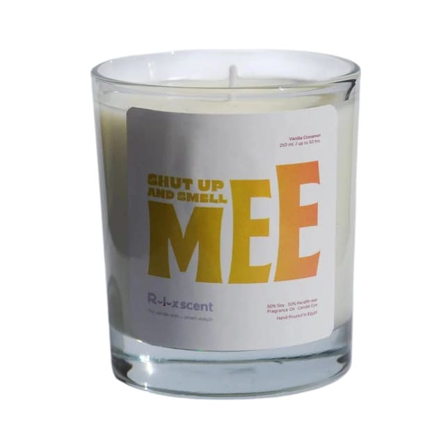 Relaxscent Shut Up & Smell Me Cotton Wick Candle - 250ml - Bloom Pharmacy