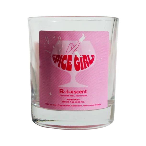 Relaxscent Spice Girls Cotton Wick Candle - 250ml - Bloom Pharmacy