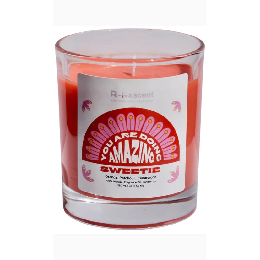 Relaxscent You Are Doing Amazing Sweetie Cotton Wick Candle - 250ml - Bloom Pharmacy