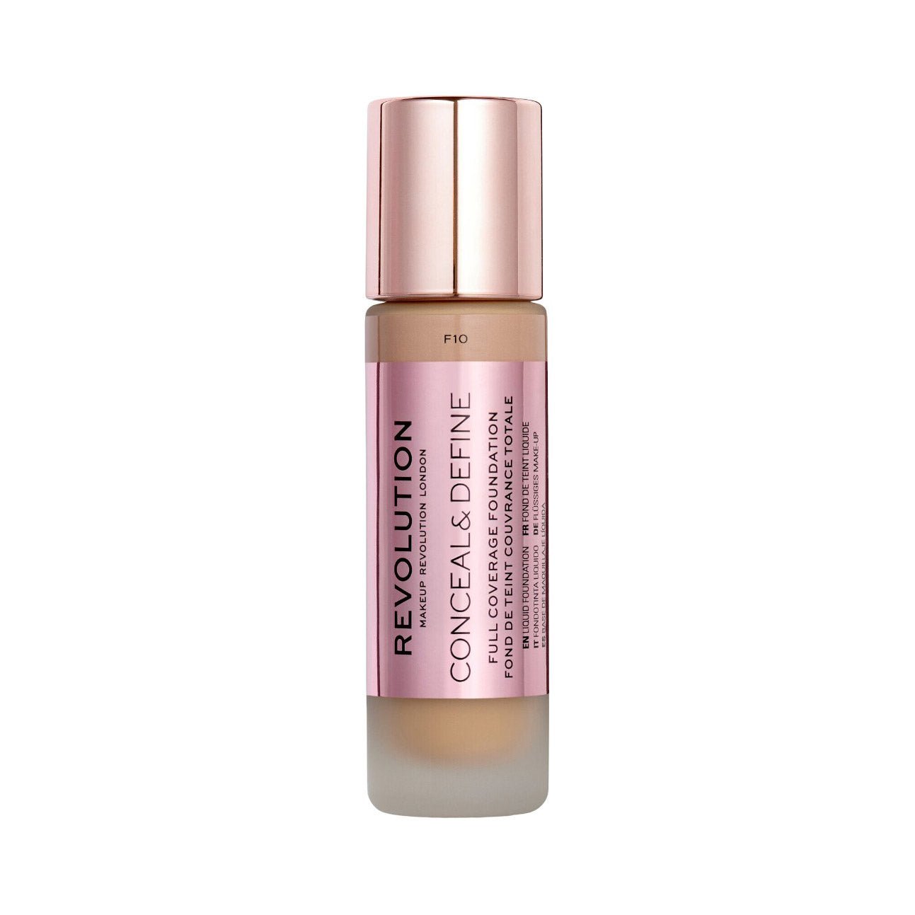 Revolution Conceal & Define Full Coverage Foundation - 23ml - Bloom Pharmacy