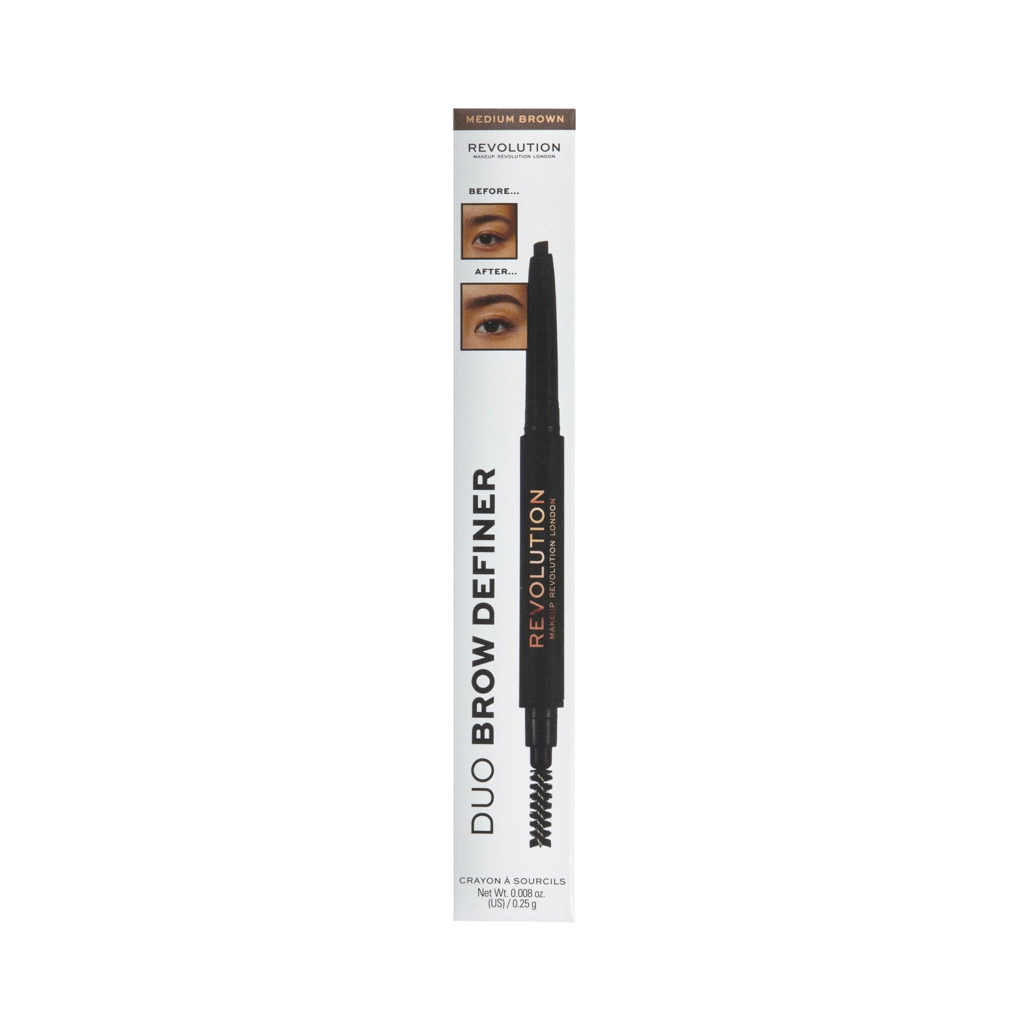 Revolution Duo Brow Definer Pencil - Bloom Pharmacy
