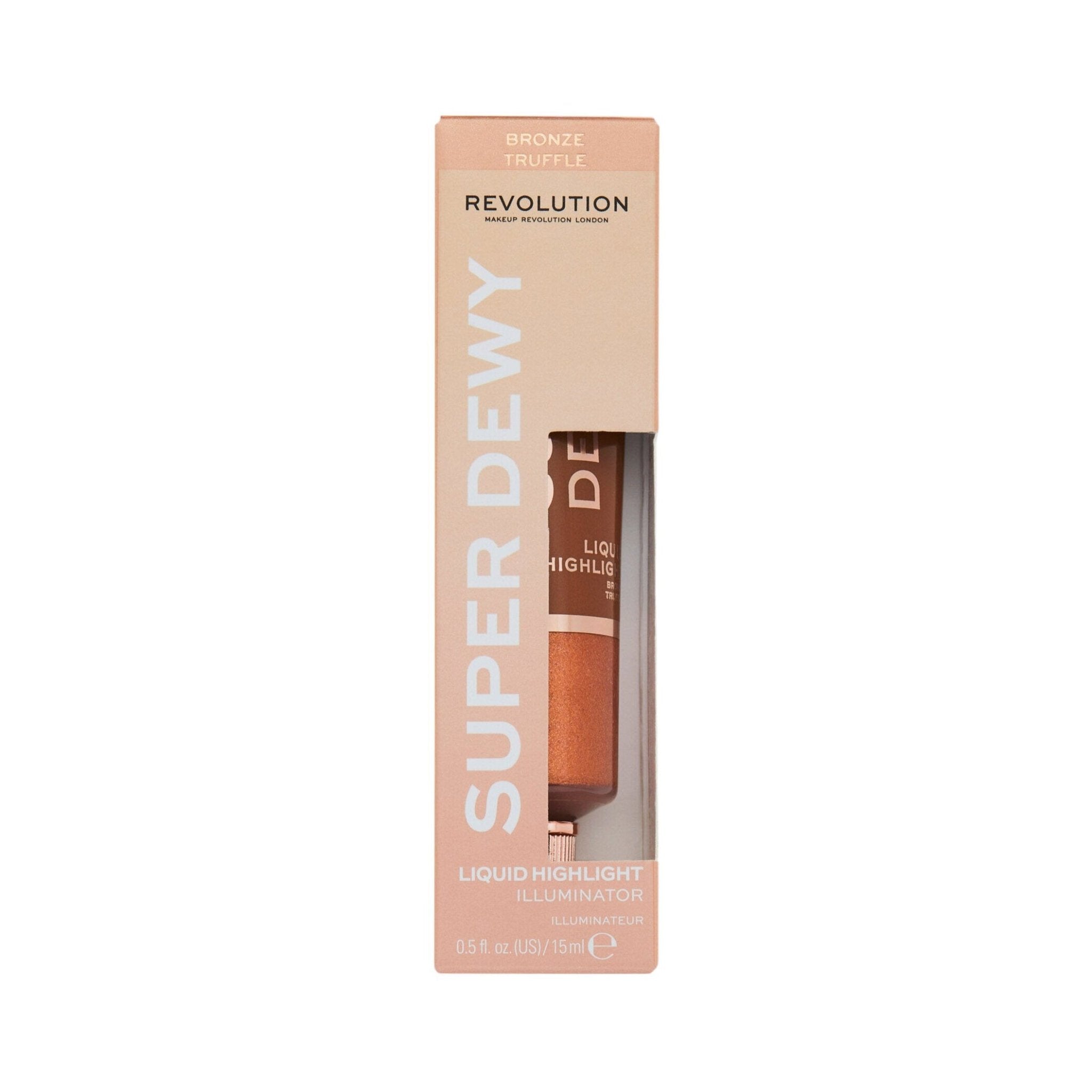 Revolution Super Dewy Liquid Highlighter Illuminator - 15ml - Bloom Pharmacy