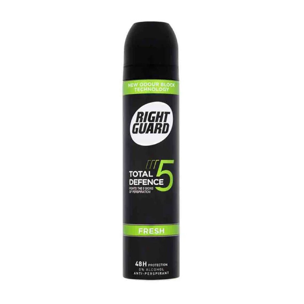 Right Guard Fresh Total Defense 48H Antiperspirant Spray For Men – 250ml - Bloom Pharmacy
