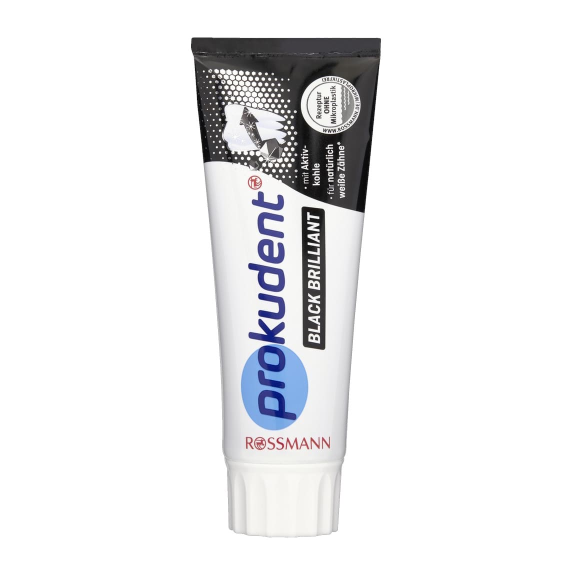 Rossmann Prokudent Black Brilliant Fluoride Toothpaste - 75ml - Bloom Pharmacy