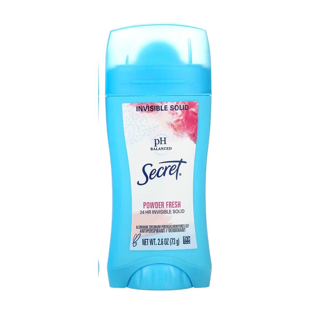 Secret Invisible Solid Powder Fresh Antiperspirant Deodorant Stick - 73gm - Bloom Pharmacy
