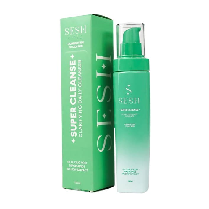 Sesh Super Cleanse Clarifying Daily Cleanser - 150ml - Bloom Pharmacy