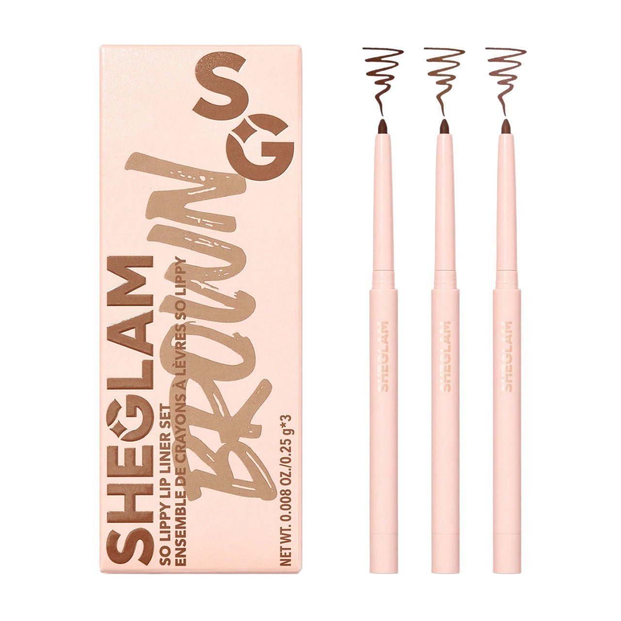 Shaglam So Lippy Lip Liner Set - Espresso Kisses - Bloom Pharmacy