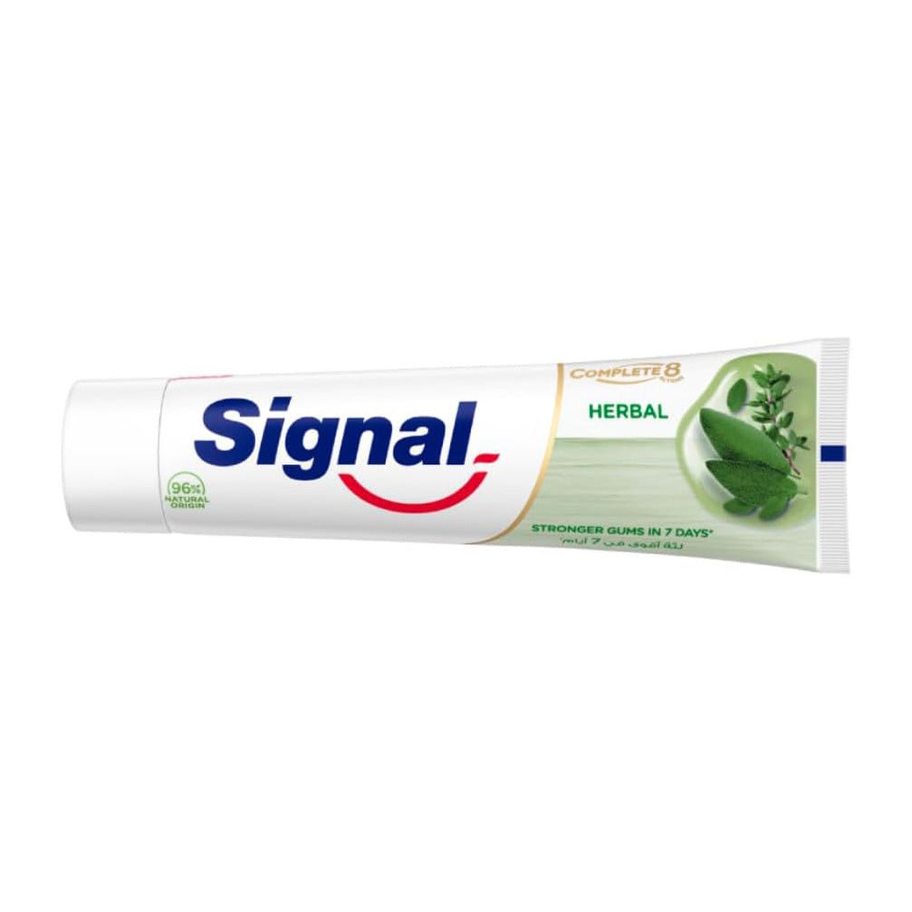 Signal Complete 8 Herbal Gum Care Toothpaste - 100ml - Bloom Pharmacy