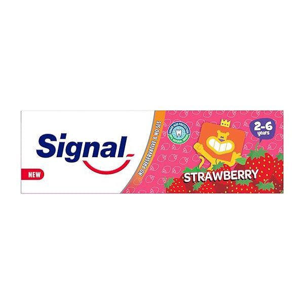 Signal Strawberry Kids Toothpaste - 50ml - Bloom Pharmacy