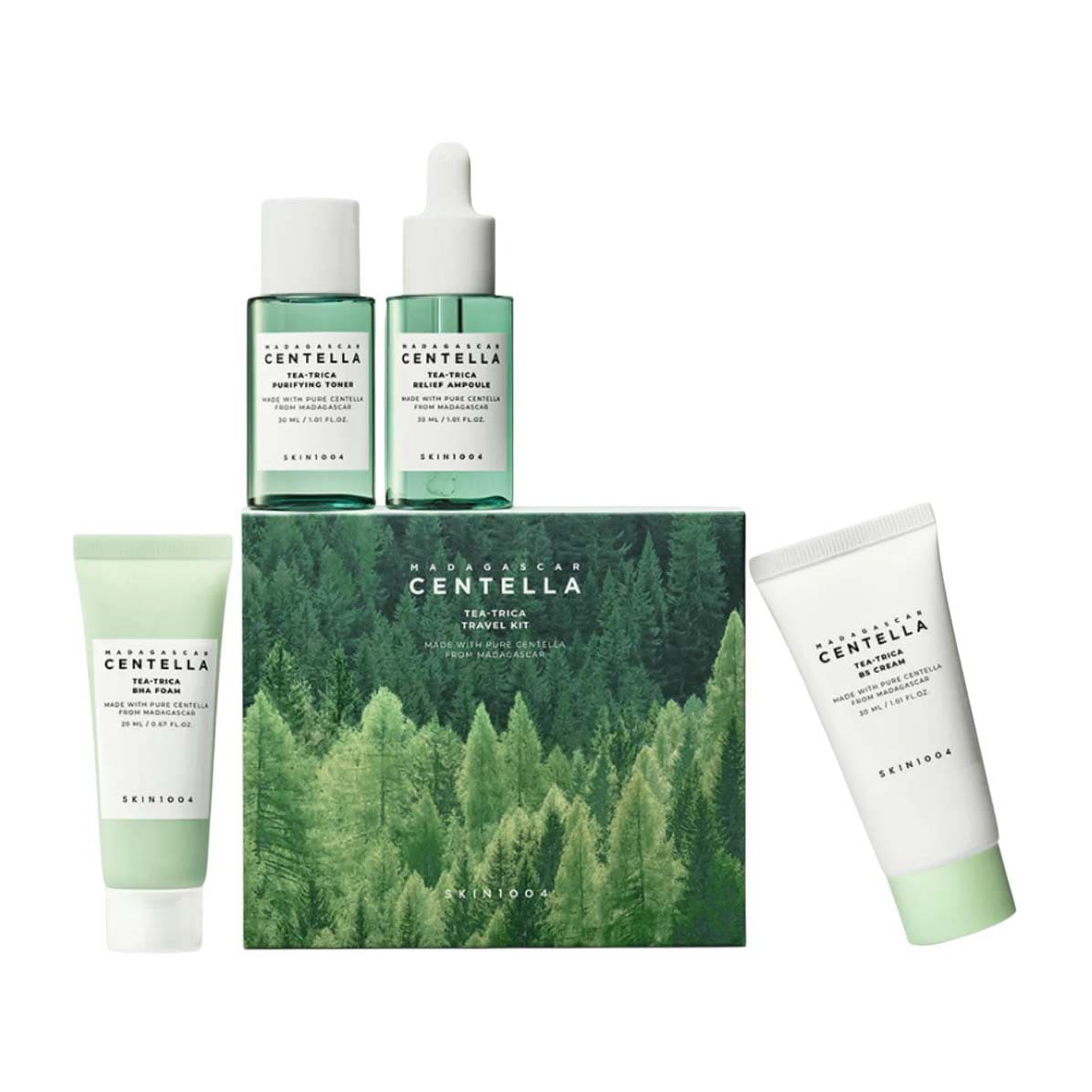 Skin 1004 Madagascar Centella Tea Trica Travel Kit - Bloom Pharmacy