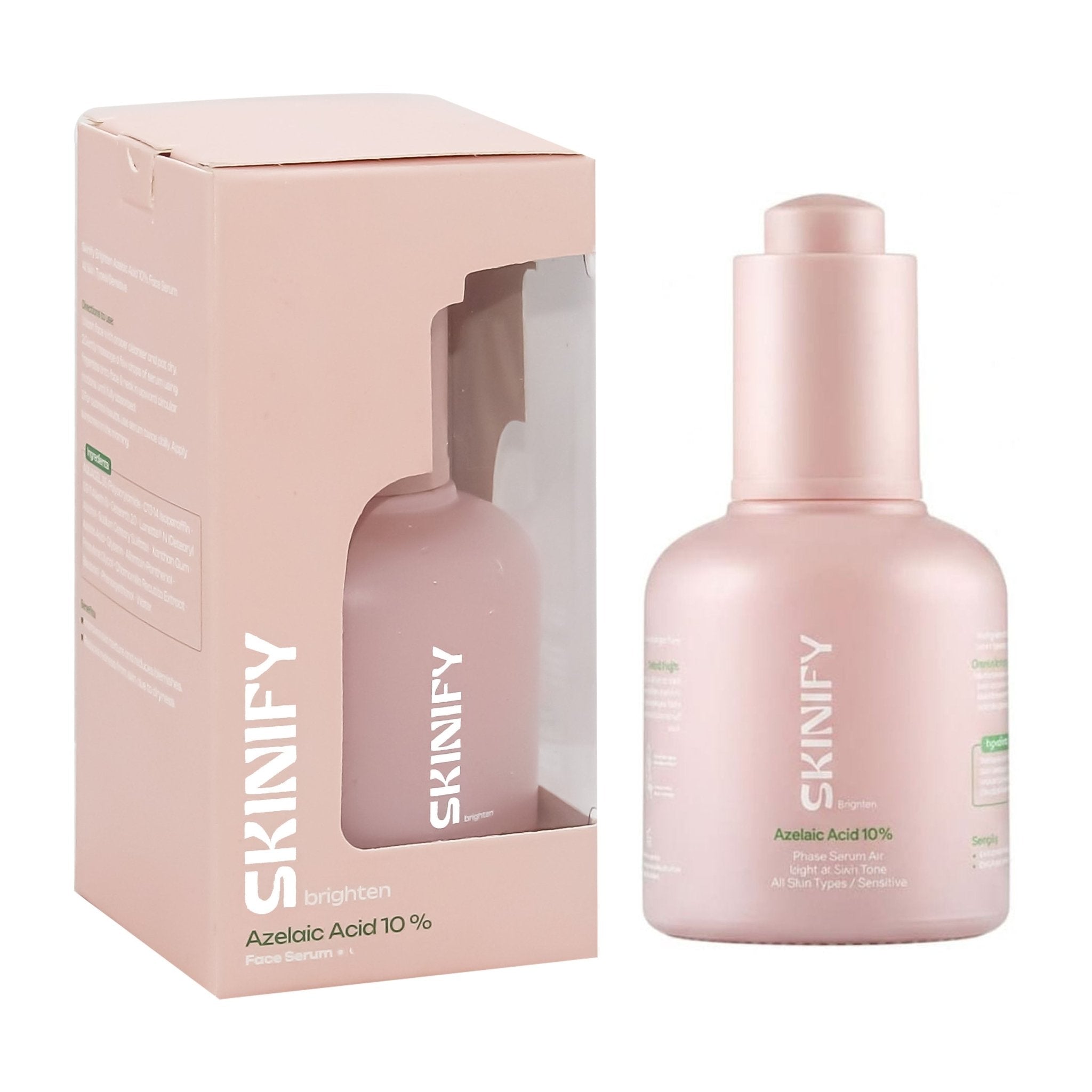 Skinify Brighten Azelic Acid 10% Serum - 50ml - Bloom Pharmacy
