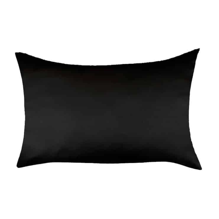 Sleek Black Silk Pillowcase - Bloom Pharmacy