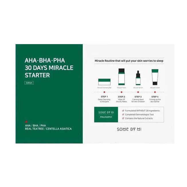 Some By Mi 30 Days Miracle Starter Kit - Bloom Pharmacy