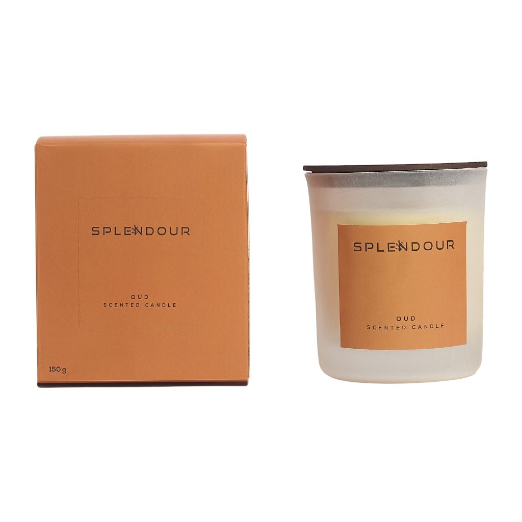 Splendour Oud Scented Candles - 150gm - Bloom Pharmacy