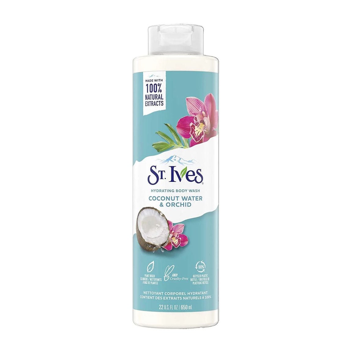 St. Ives Coconut Water & Orchid Hydrating Body Wash - 650ml - Bloom Pharmacy