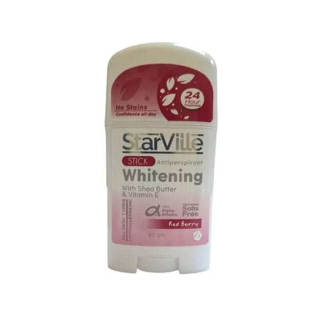 Starville Red Berry Whitening Anti Perspirant Stick - 60gm - Bloom Pharmacy