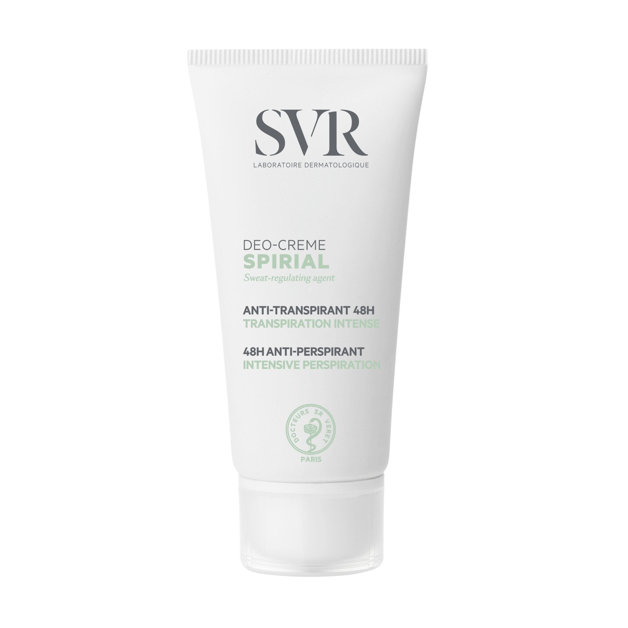 Svr Spirial Deo-Creme 48H Antiperspirant Cream - 50ml - Bloom Pharmacy