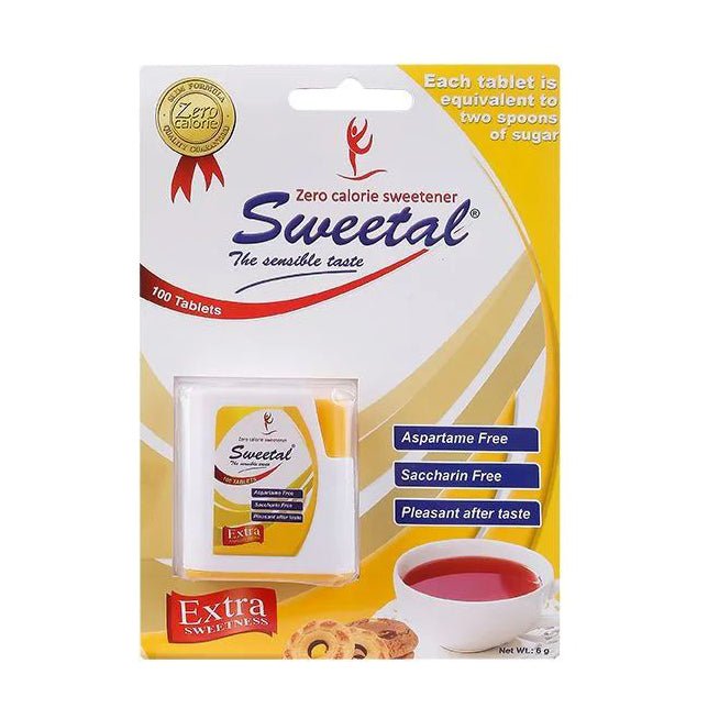 Sweetal - 100 Tablets - Bloom Pharmacy