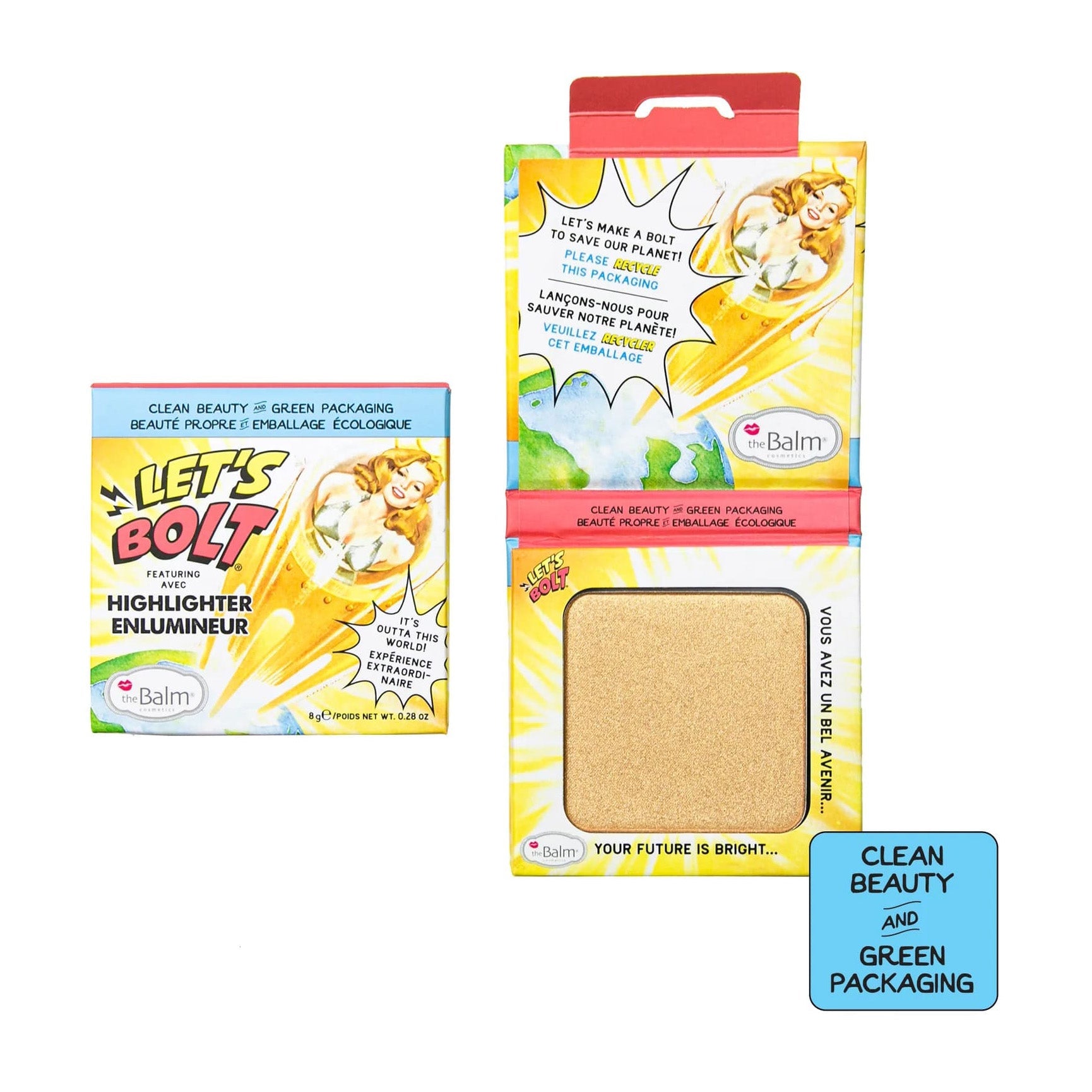 The Balm Let's Bolt Powder Highlighter - 8gm - Bloom Pharmacy