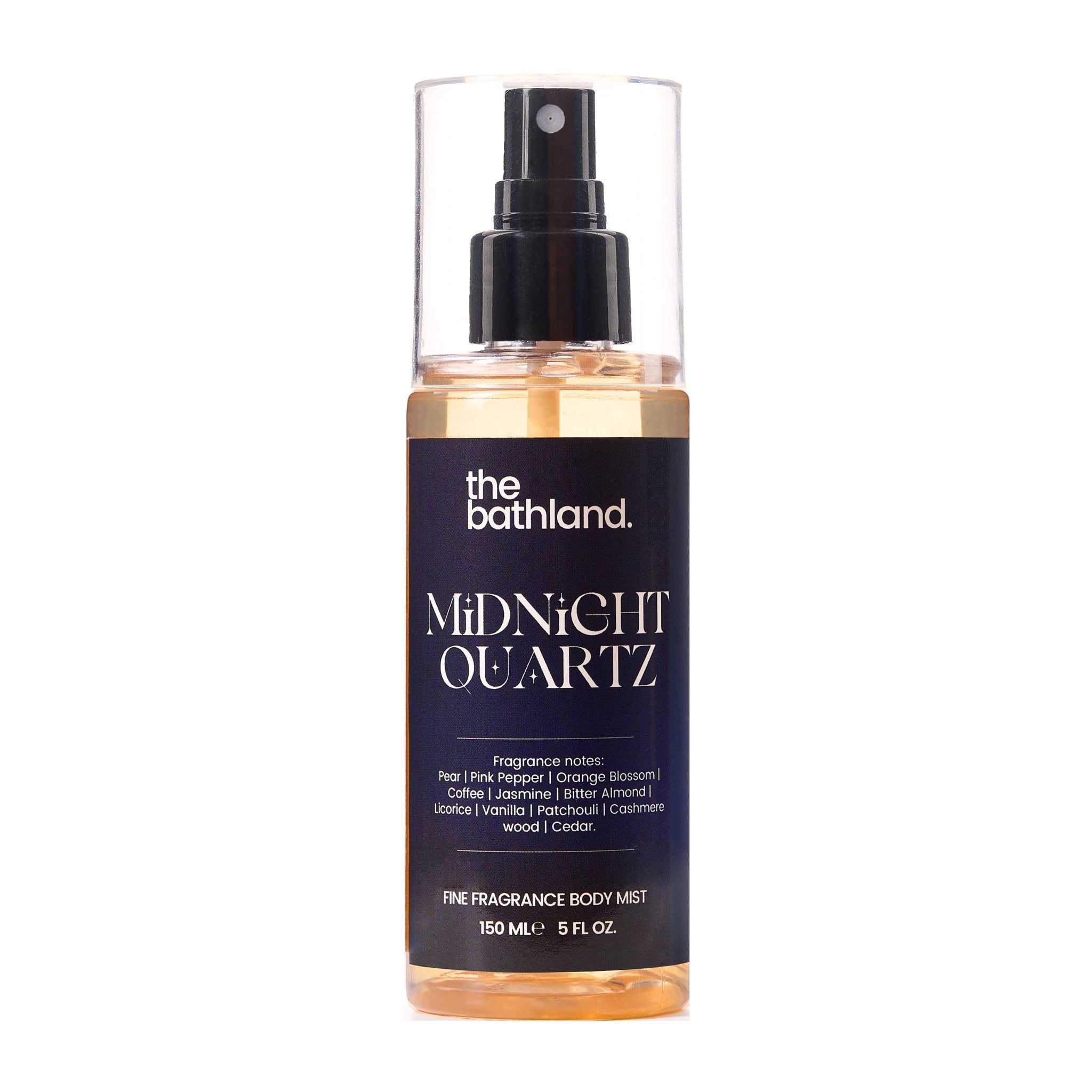 The Bathland Midnight Quartz Body Mist – 150ml - Bloom Pharmacy