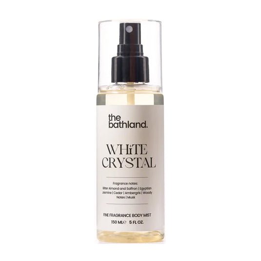 The Bathland White Crystal Body Mist – 150ml - Bloom Pharmacy