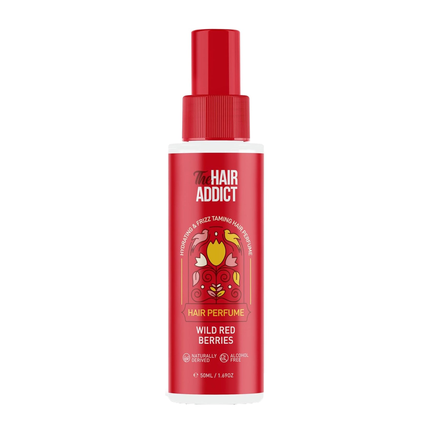The Hair Addict Wild Red Berries Hair Perfume - 50ml - Bloom Pharmacy