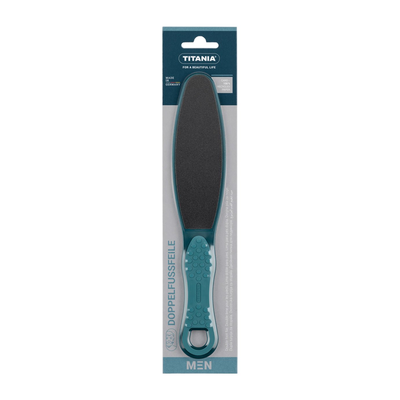 Titania Double Foot File For Men - 3020/ST - Bloom Pharmacy