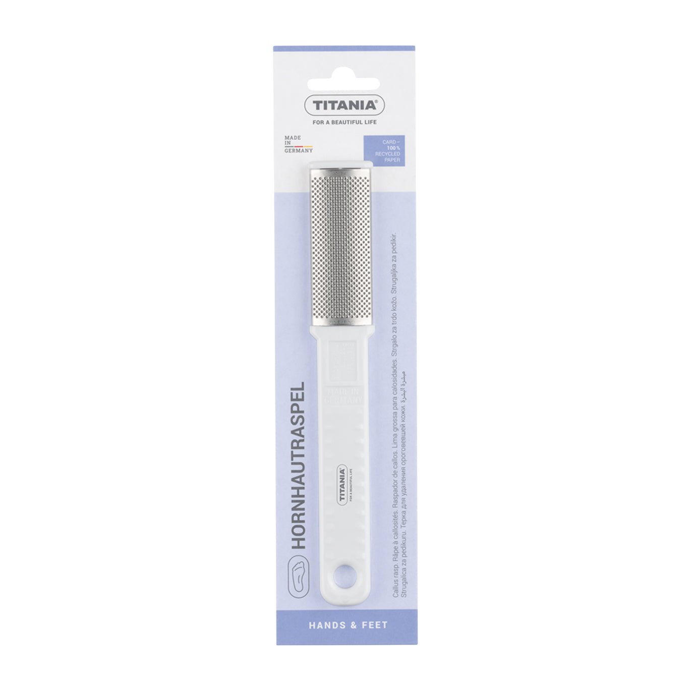 Titania Metal Callus Rasp – 3019 - Bloom Pharmacy