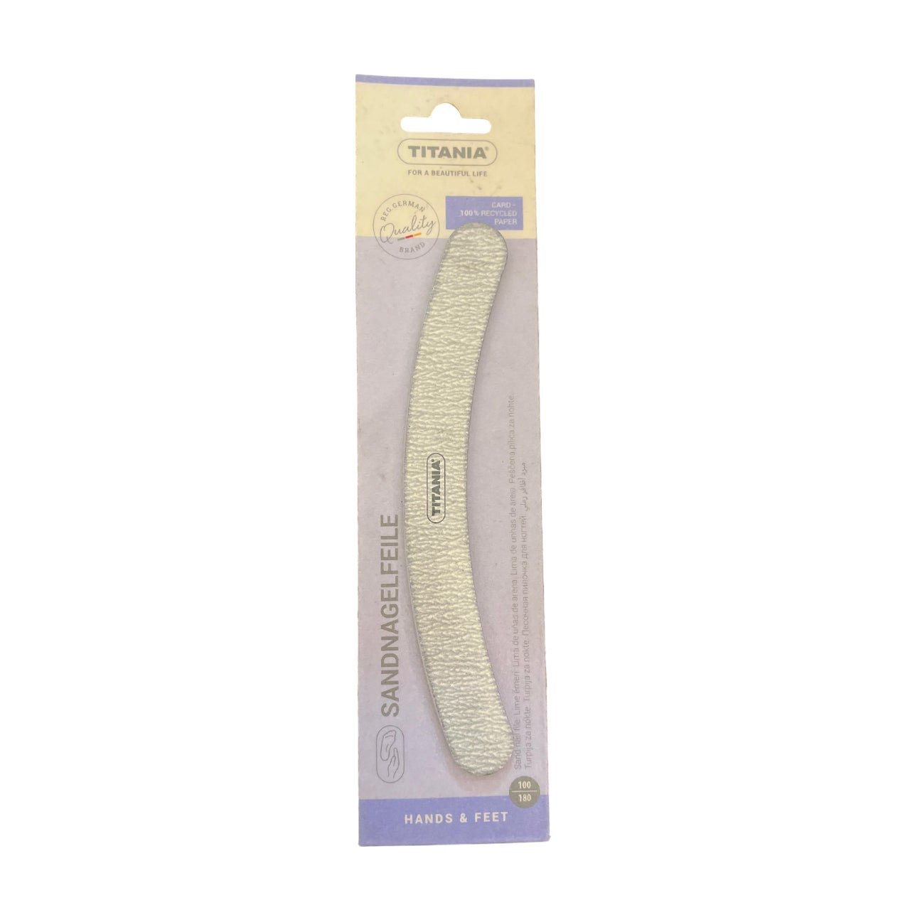 Titania Sand Nail File - 1210 - Bloom Pharmacy