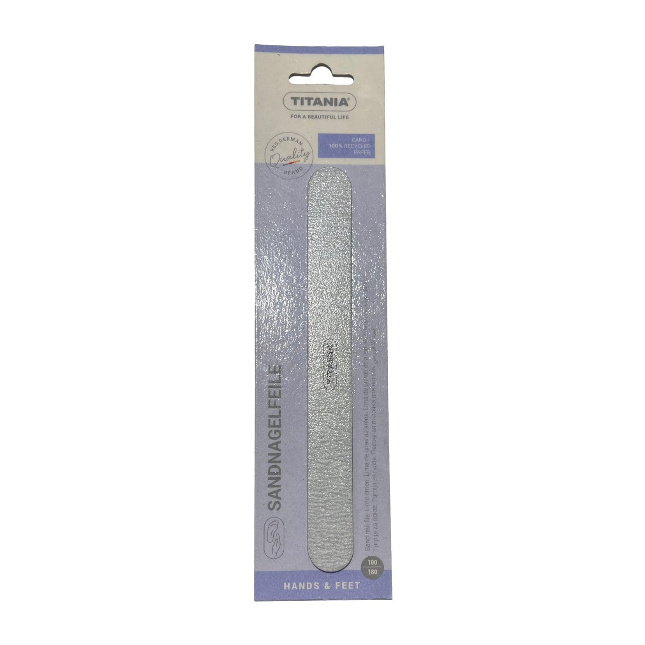 Titania Sand Nail File - 1211 - Bloom Pharmacy