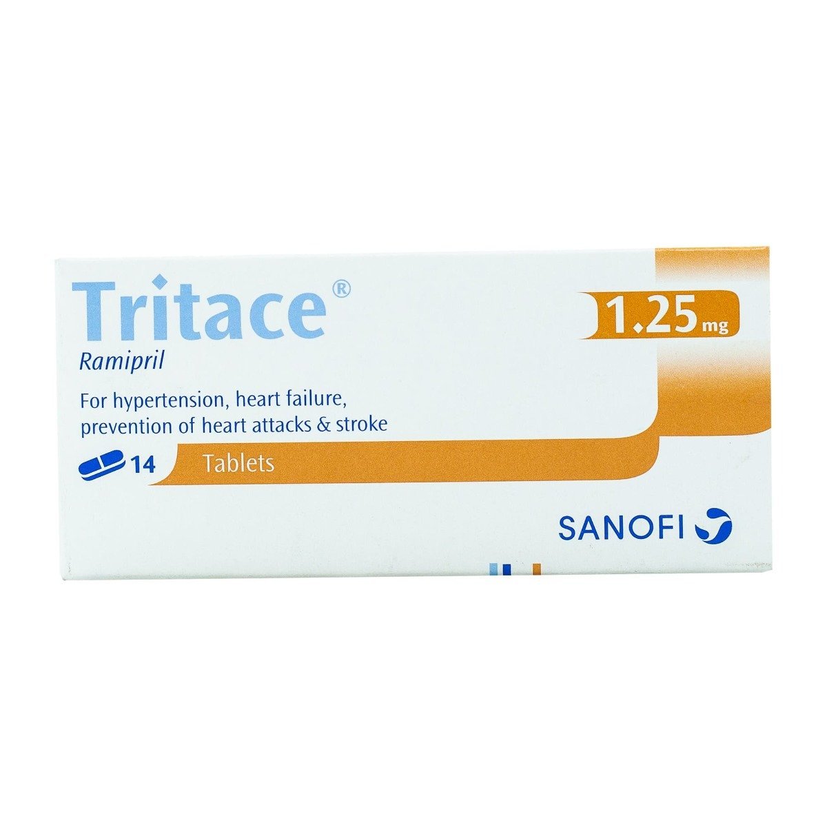 Tritace 1.25 mg - 14 Tablets - Bloom Pharmacy