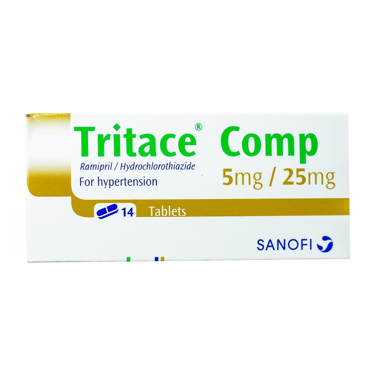 Tritace 5 mg - 25 mg Comp - 14 Tablets - Bloom Pharmacy