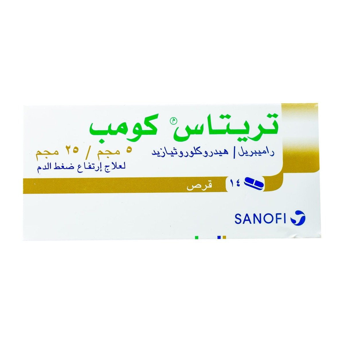 Tritace 5 mg - 25 mg Comp - 14 Tablets - Bloom Pharmacy