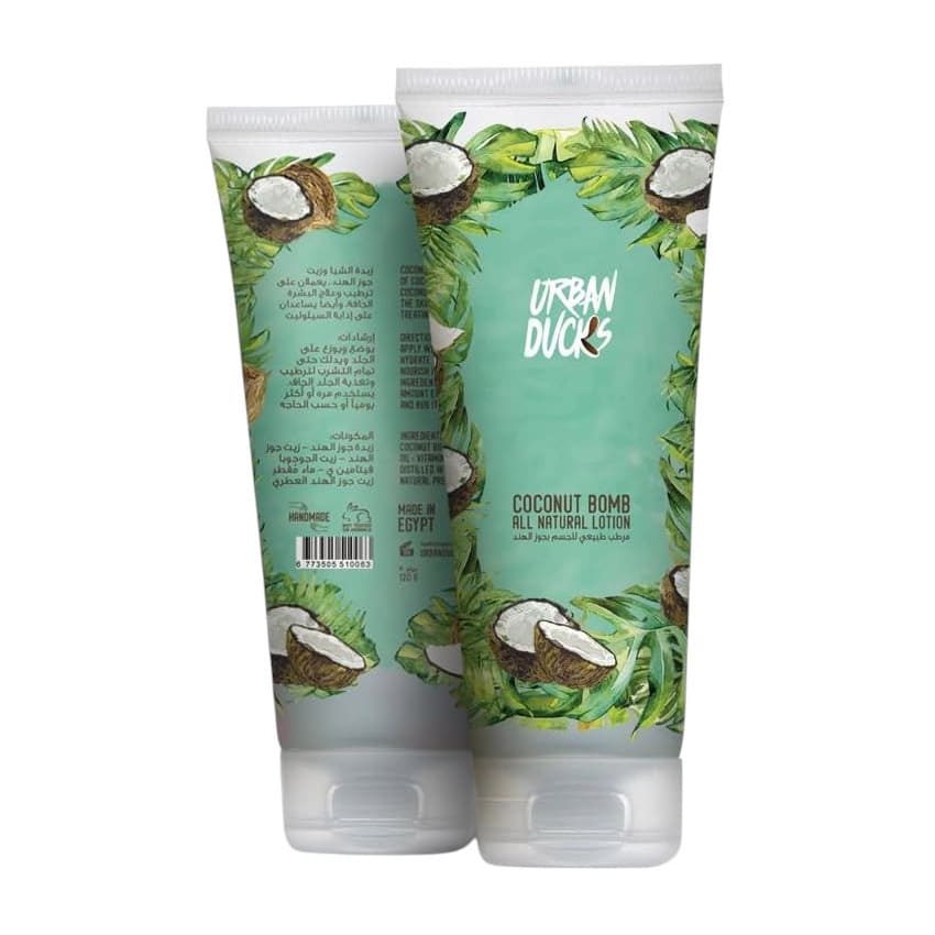Urban Ducks Coconut Bumb All Natural Lotion - 120ml - Bloom Pharmacy