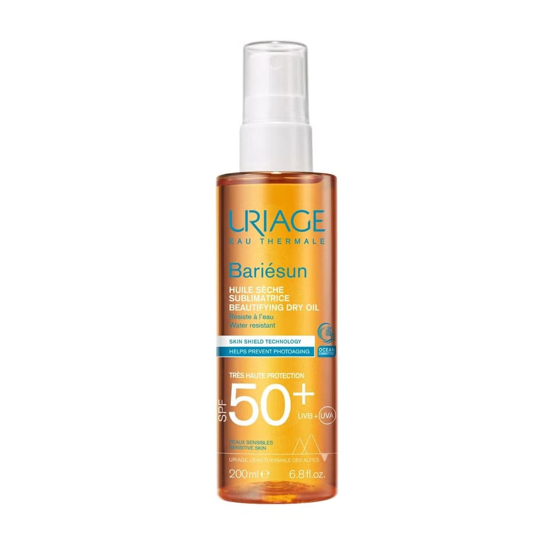Uriage Bariesun Beautifying SPF 50+ Dry Oil - 200ml - Bloom Pharmacy