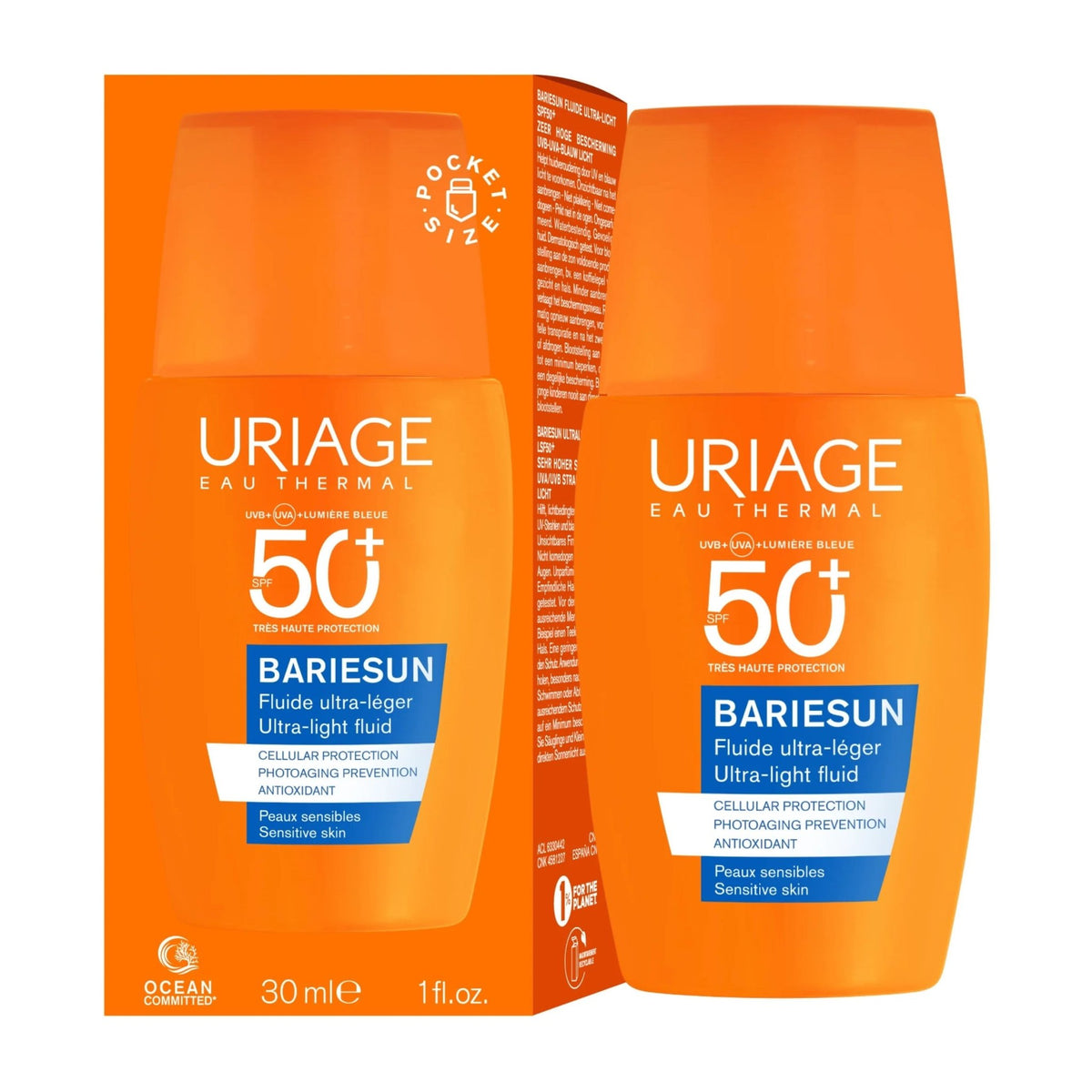 Uriage Bariésun Ultra-Light Fluid SPF 50+ Sunscreen - 30ml - Bloom Pharmacy