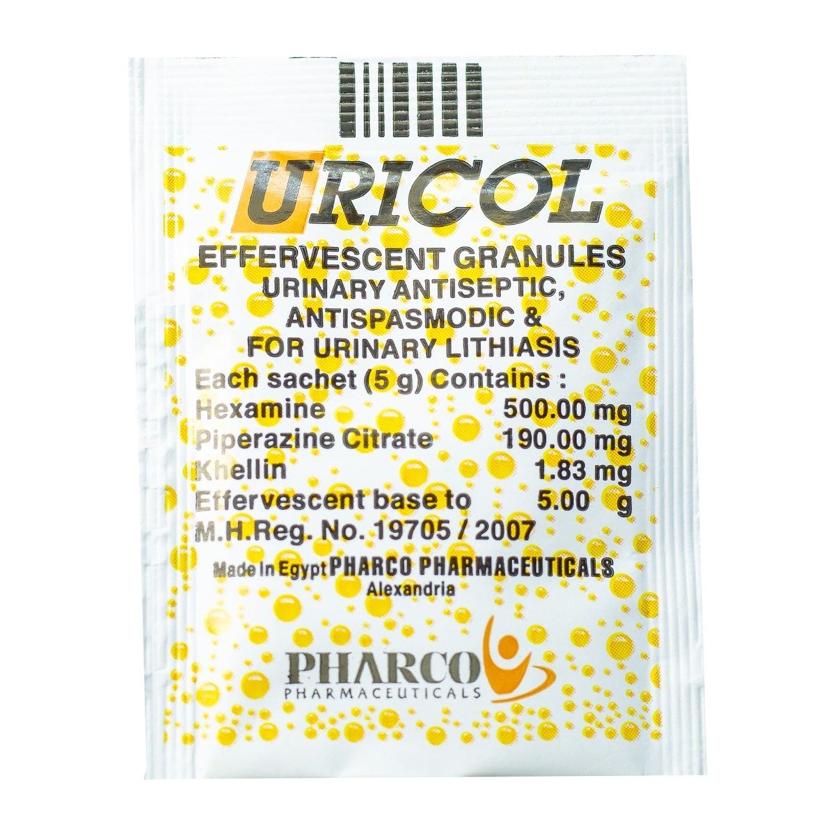Uricol Effervescent Powder - 6 Sachets - Bloom Pharmacy